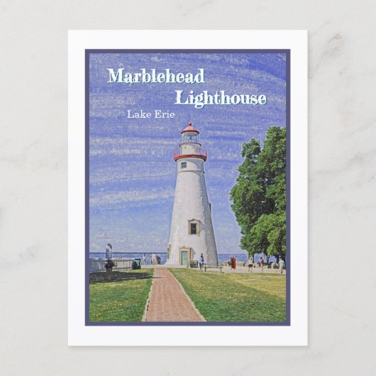 Marblehead Lighthouse/Lake Erie ポストカード (正面)