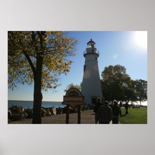 Marblehead Lighthouse, Ohio ポスター (正面)
