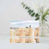 Marbles Reunitedポストカードの柱はアクロポリス上 ポストカード (スタンド正面)