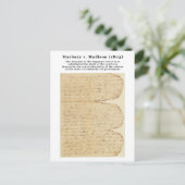 Marbury v. Madison, 5 US 137 (1803) ポストカード (スタンド正面)