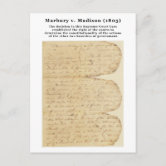 エイブラハム・リンカーン大統領のビクビー夫人への手紙 ポストカード