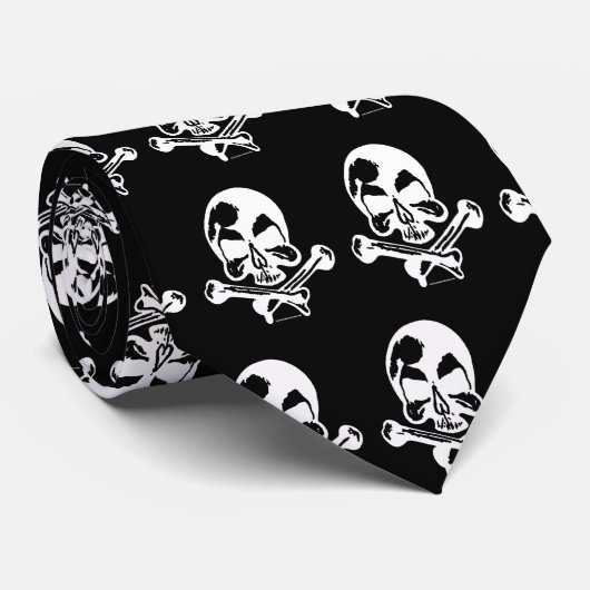 Marc Vachon OGのスカルのタイ ネクタイ (ロール)