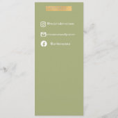 Marcador de página 招待状 (裏面)