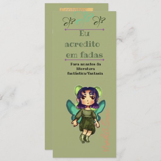 Marcador de página 招待状 (正面/裏面)