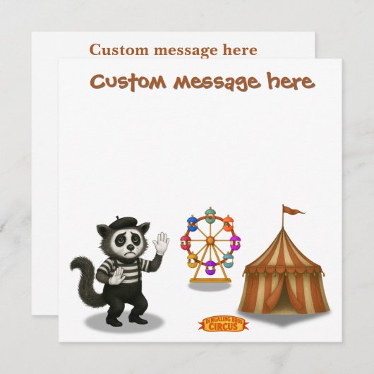 Marcel, civet mime (正面/裏面)