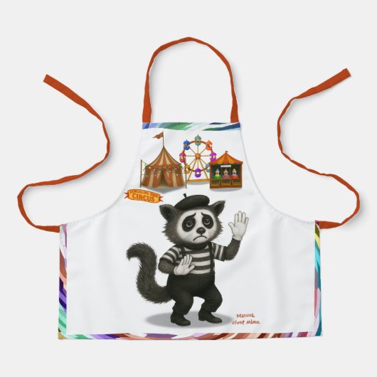 Marcel, civet mime エプロン (正面)