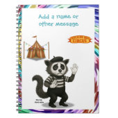 Marcel, civet mime ノートブック (正面)