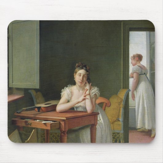 Marceline Desbordes-Valmoreのポートレート マウスパッド (正面)