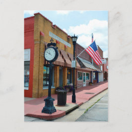 Marceline, Missouri，メイン通りUSA ポストカード