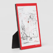 Marcenivoのハート- KidsArt for CHOC フォトプラーク (側面)