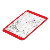 Marcenivoのハート- KidsArt for CHOC マグネット (左側)