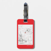 Marcenivoのハート- KidsArt for CHOC ラゲッジタグ (裏面縦)