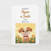 March 1st is Share a Smile Day! カード (正面)