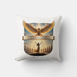 March 8th Fierce Eagle Queen, Gift for Mother クッション