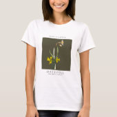 March Birth Month Flower Tシャツ (正面)