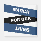 March for our lives Activium Magnet マグネット (正面)