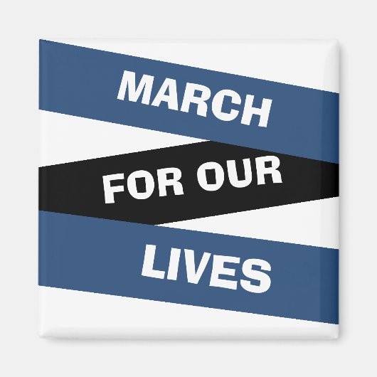 March for our lives Activium Magnet マグネット (正面)