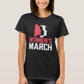 March For Reproductive Rights Pro Choice Feminist Tシャツ (正面)