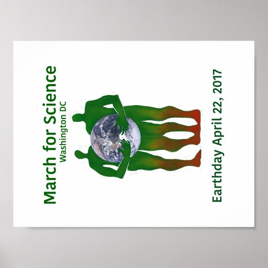 March For Science poster ポスター (正面)