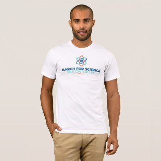 March for Science SVメンズTシャツホワイト Tシャツ
