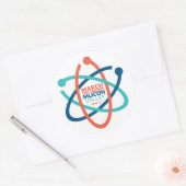 March for Science SV Sticker 2 ラウンドシール (封筒)