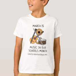 March is Music in our Schools Month Tシャツ