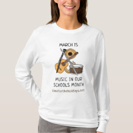 March is Music in our Schools Month Tシャツ