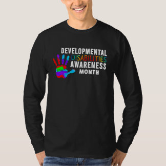 March Is National Developmental Disabilities Aware Tシャツ