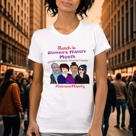 March is Women's History Month Tシャツ