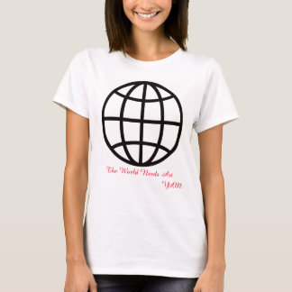 March is Youth Art Month, The World Needs Art Tシャツ