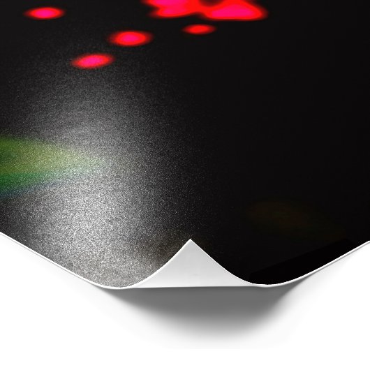 Märchenhafter Wanderpfad durch blühende Berglandsc フォトプリント (角)