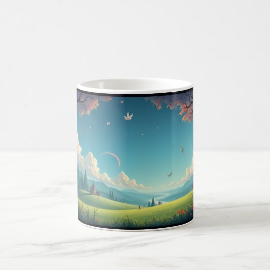 Märchenwald コーヒーマグカップ (中央)