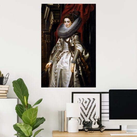 Marchesa Doria Canvas Print ポスター (ホームオフィス)
