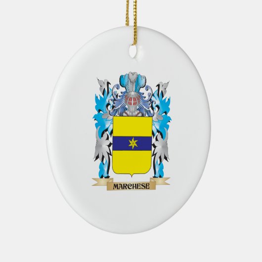 Marcheseの紋章付き外衣-家紋 セラミックオーナメント (右)