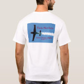 Marchetti SMOのハンガー315を-赤い手紙団結して下さい Tシャツ (裏面)