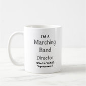 Marching band director コーヒーマグカップ (左)