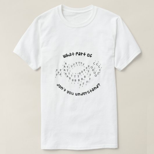 Marching Band Funny Drill Chart Director Music Gif Tシャツ (デザイン正面)
