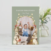 Marching Band Happy Easter Photo Card シーズンカード (スタンド正面)