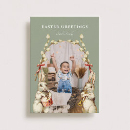 Marching Band Happy Easter Photo Card シーズンカード