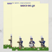 Marching Band of Cats Stationery (正面/裏面)