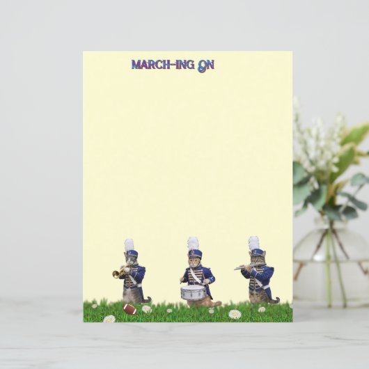 Marching Band of Cats Stationery (スタンド正面)