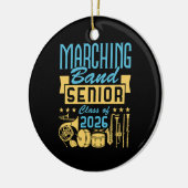 Marching Band Senior Class of 2026 セラミックオーナメント (左)