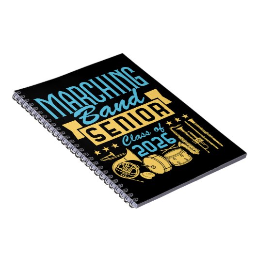 Marching Band Senior Class of 2026 ノートブック (右側)