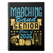 Marching Band Senior Class of 2026 ノートブック (正面)