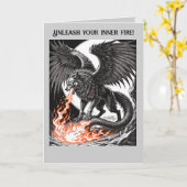 Marchosias Rising Fire, Fang And Flight カード (黄色い花)
