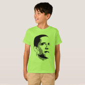 MarciaおよびFunkart著オバマArt大統領 Tシャツ (正面フル)