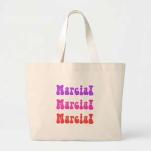 Marcia! Marcia! Marcia! ラージトートバッグ