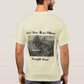 Marcielの懇親会2015年: Antone Jr.及びユリのʻOhana Tシャツ (裏面)