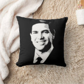 Marcoルビオは直面します クッション (ブランケット)