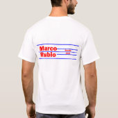 Marcoルビオ4.5 Tシャツ (裏面)